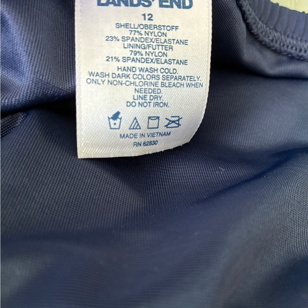 Lands' End Women's Dark Blue Skort - Picture 2 of 3